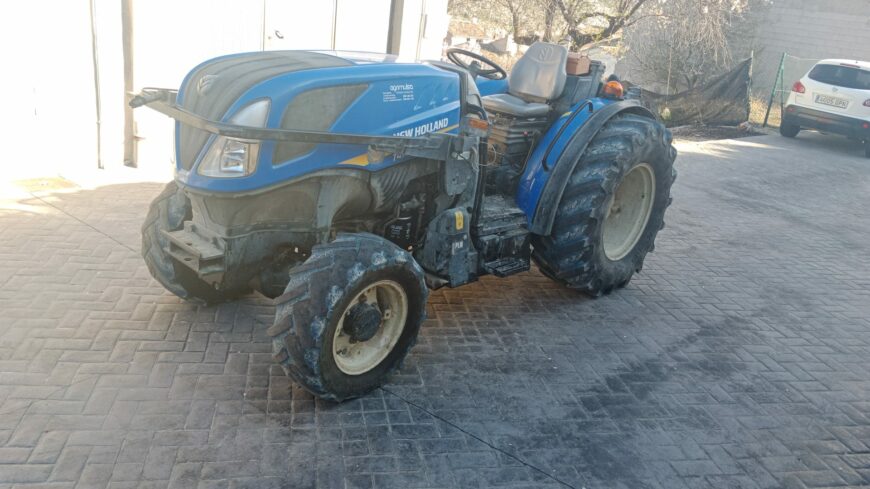 TRACTOR Y PARAGUAS RECOLECTOR